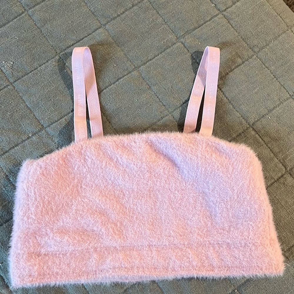 Whitney Eyelash Knit Bandeau